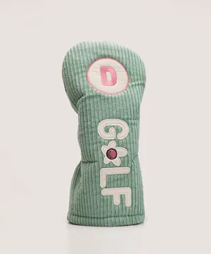 DM Corduroy GOLF Driver Cover Mint