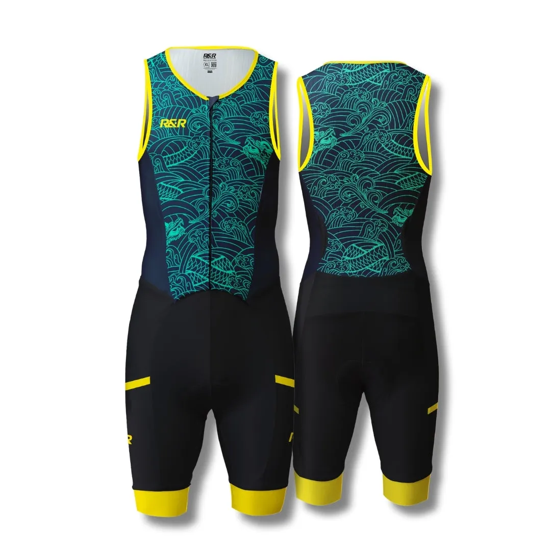 Dragon Pattern Trisuit
