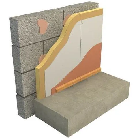 Ecotherm Insulated Plasterboard Eco-Liner PIR - 82.5mm (70mm PIR Insulation   12.5mm Plasterboard)
