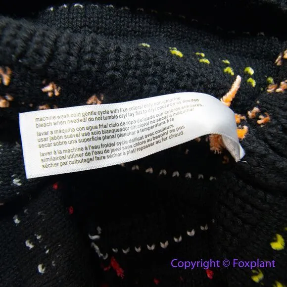 Eloquii crochet‎ knit sweater dress colorful patterned plus size 18/20