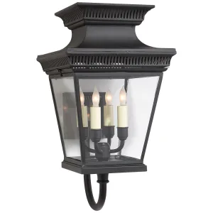 Elsinore Bracket Lantern in Black