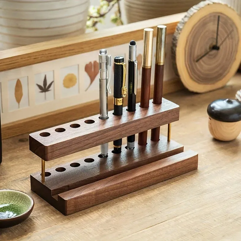 Elvon Walnut Pen Holder