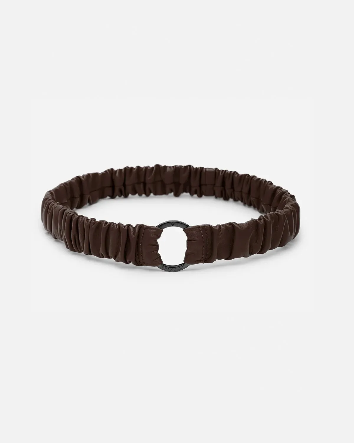 ESTELLE BELT - HEMATITE CLASP
