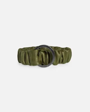 ESTELLE BELT - HEMATITE CLASP