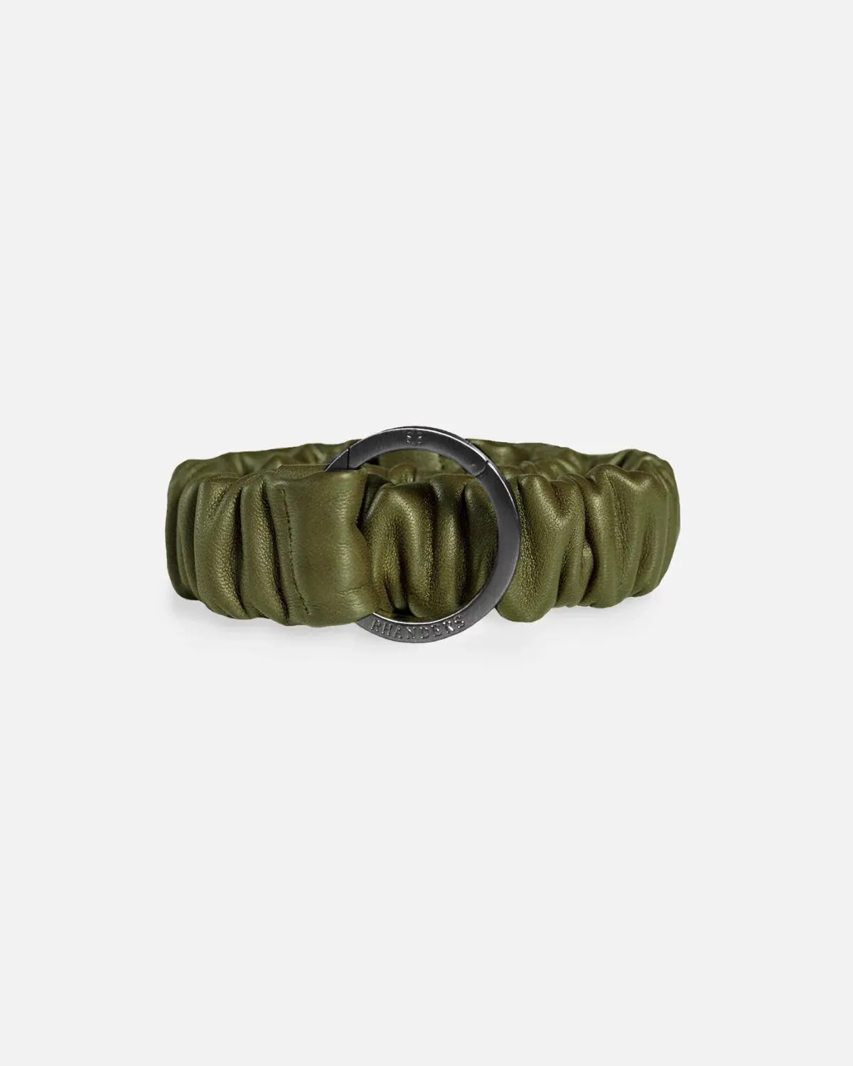 ESTELLE BELT - HEMATITE CLASP
