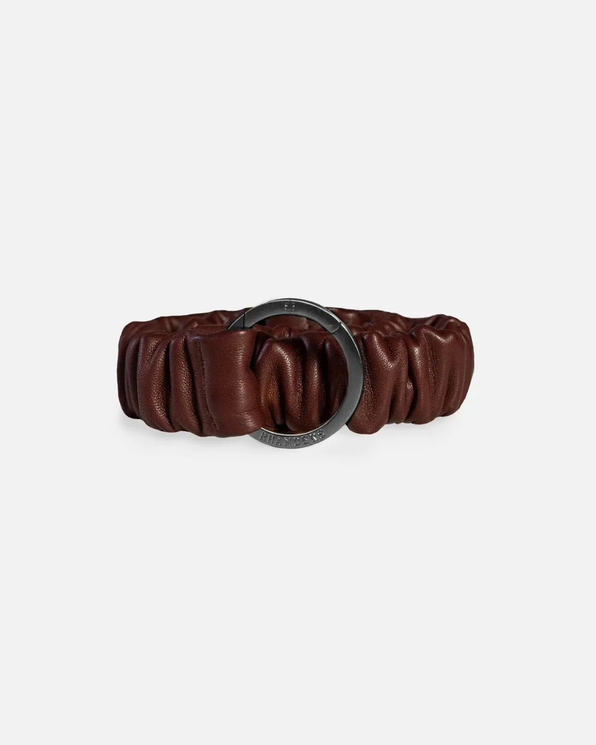 ESTELLE BELT - HEMATITE CLASP