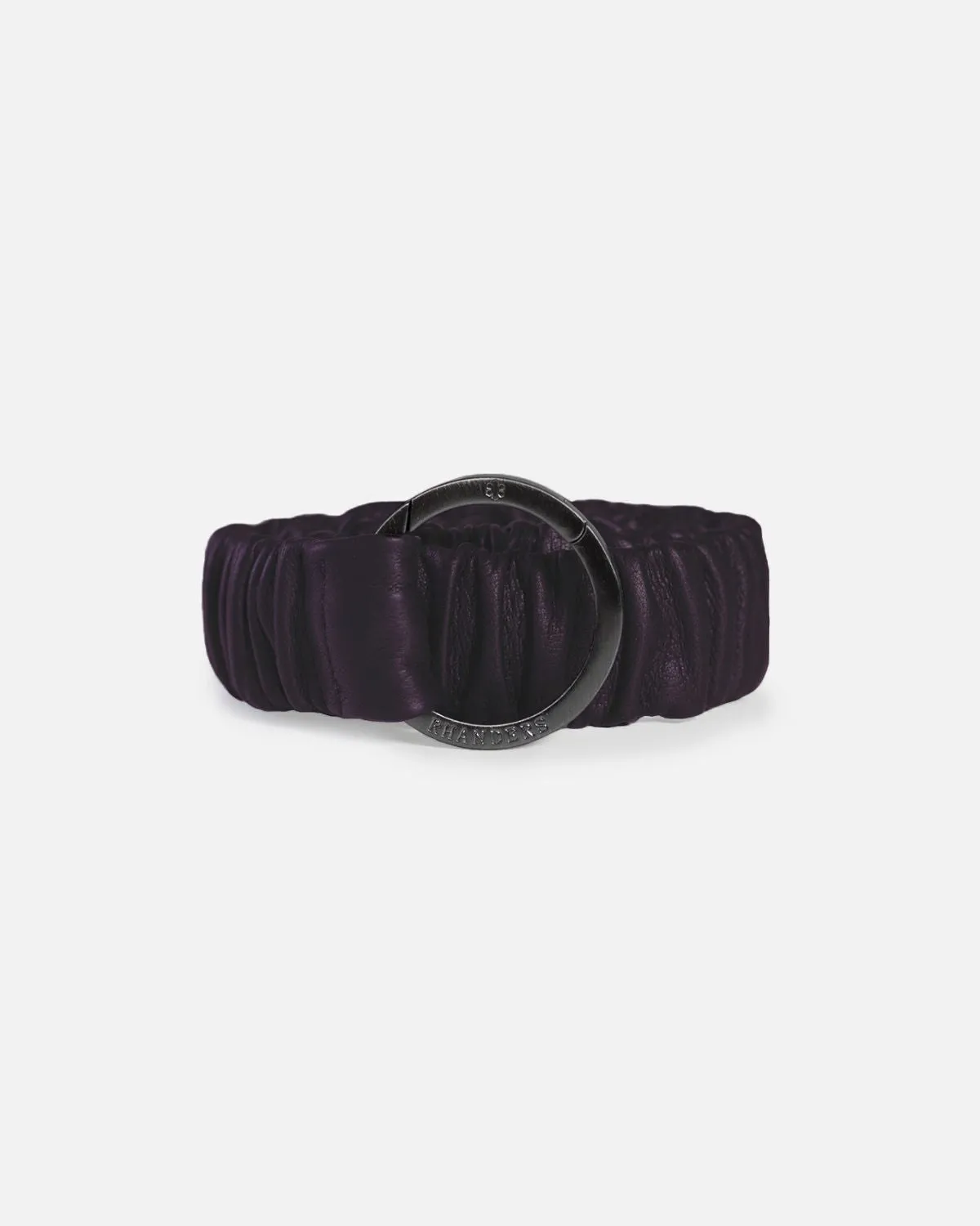 ESTELLE BELT - HEMATITE CLASP