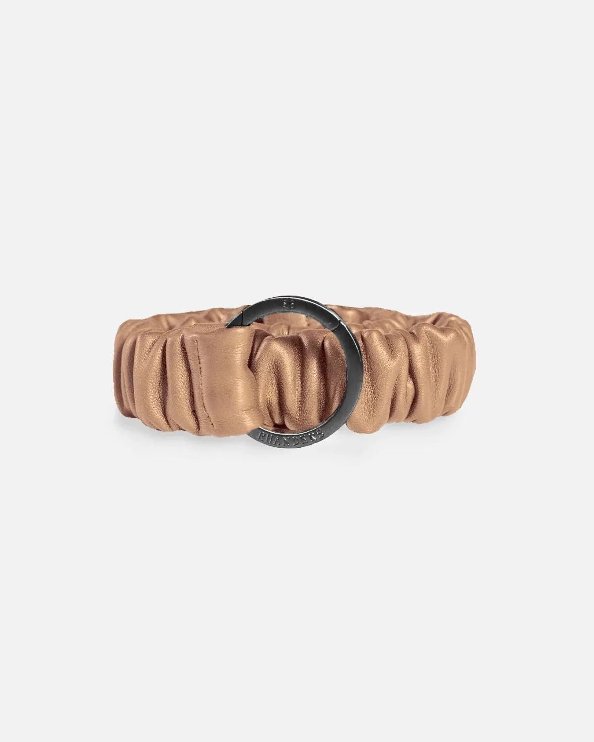 ESTELLE BELT - HEMATITE CLASP