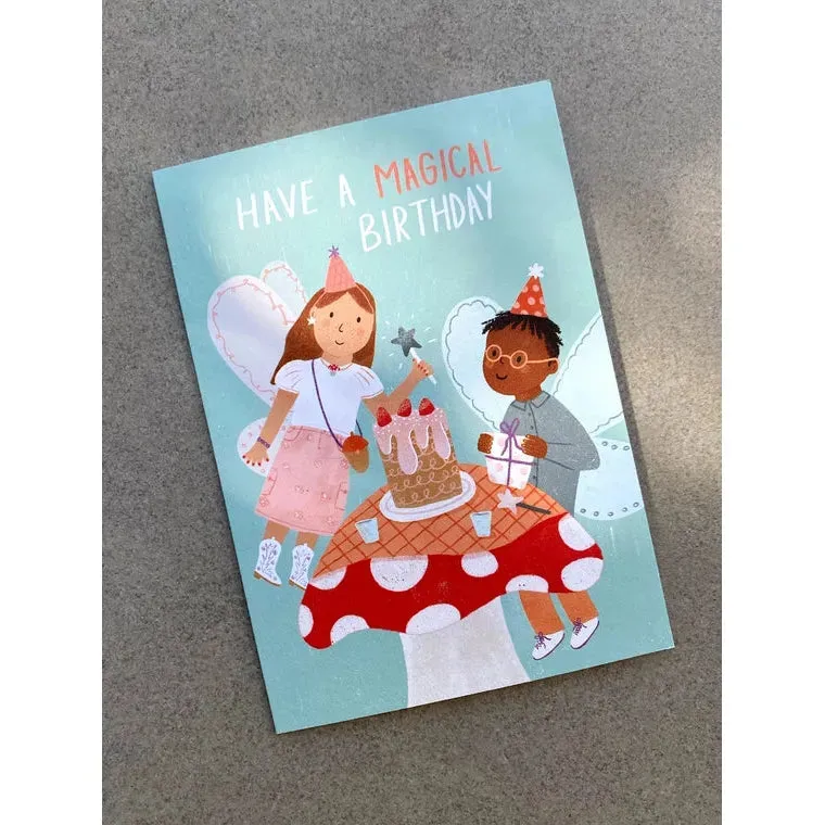 Fairy Party Birthday Card
