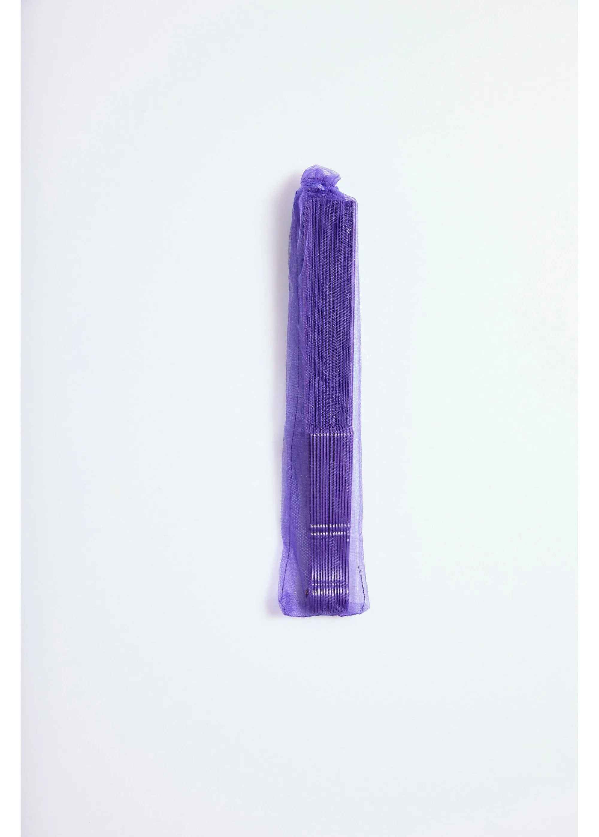 Fan and organza pouch