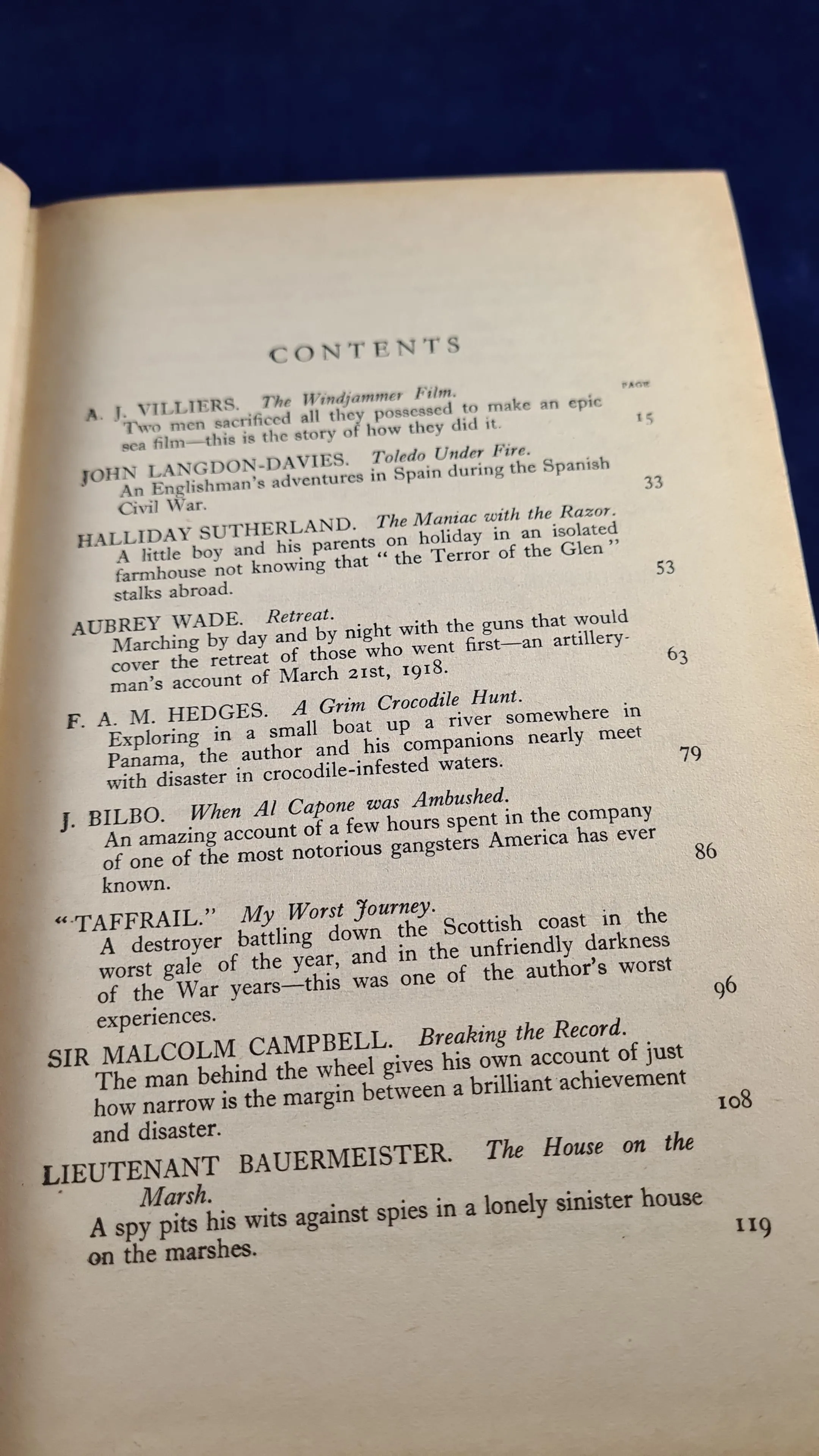 Fifty Amazing Hairbreadth Escapes, Odhams Press, no date
