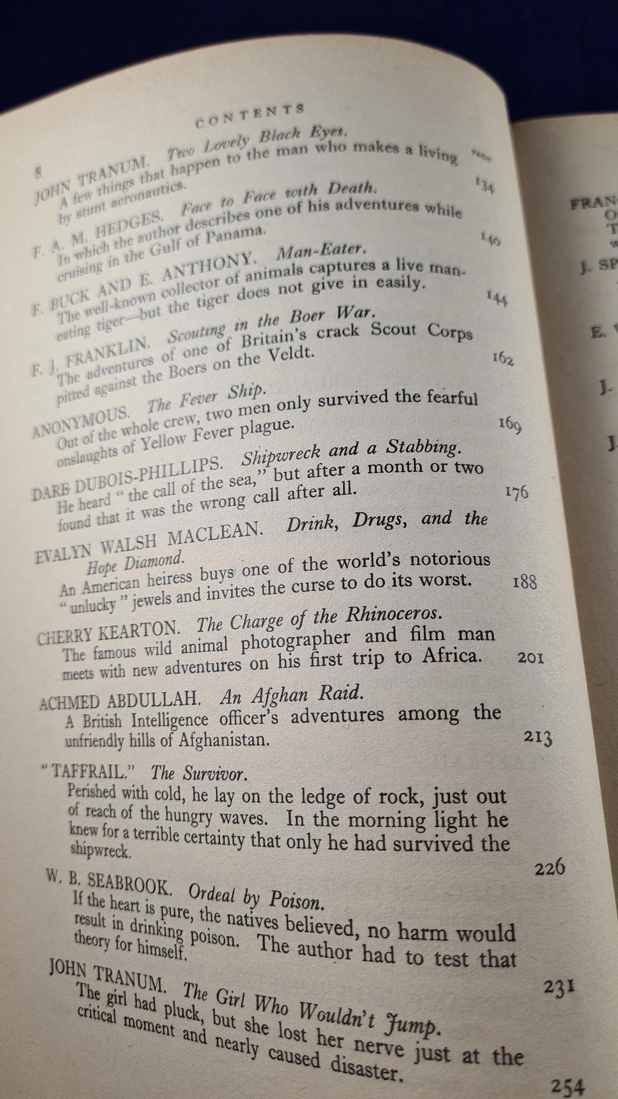 Fifty Amazing Hairbreadth Escapes, Odhams Press, no date