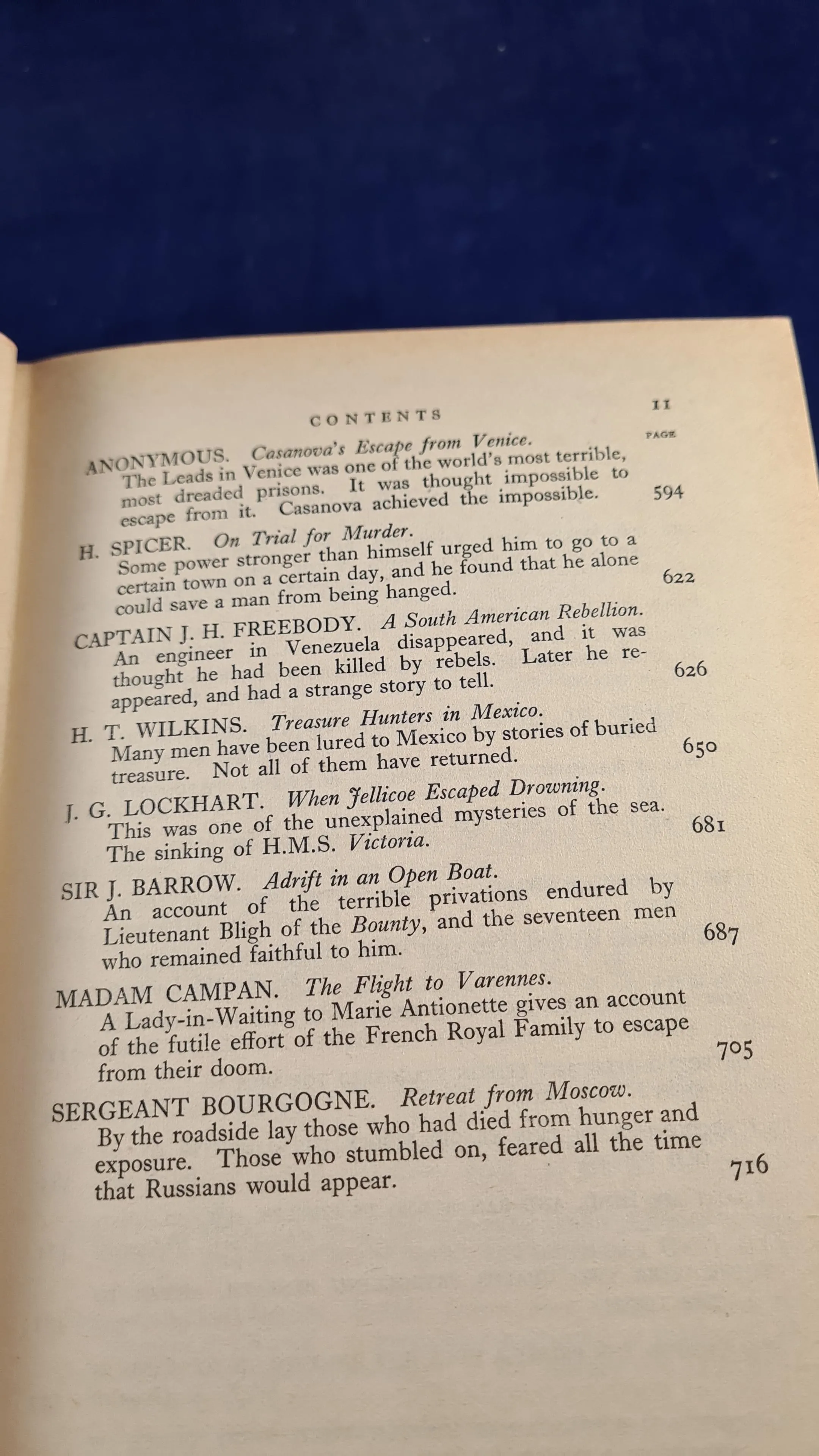 Fifty Amazing Hairbreadth Escapes, Odhams Press, no date