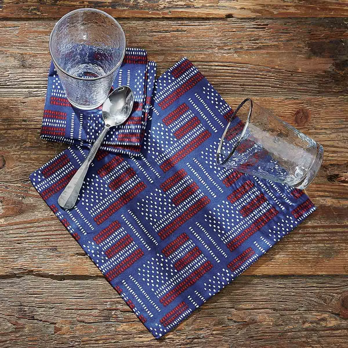 FLAGS COCKTAIL NAPKIN