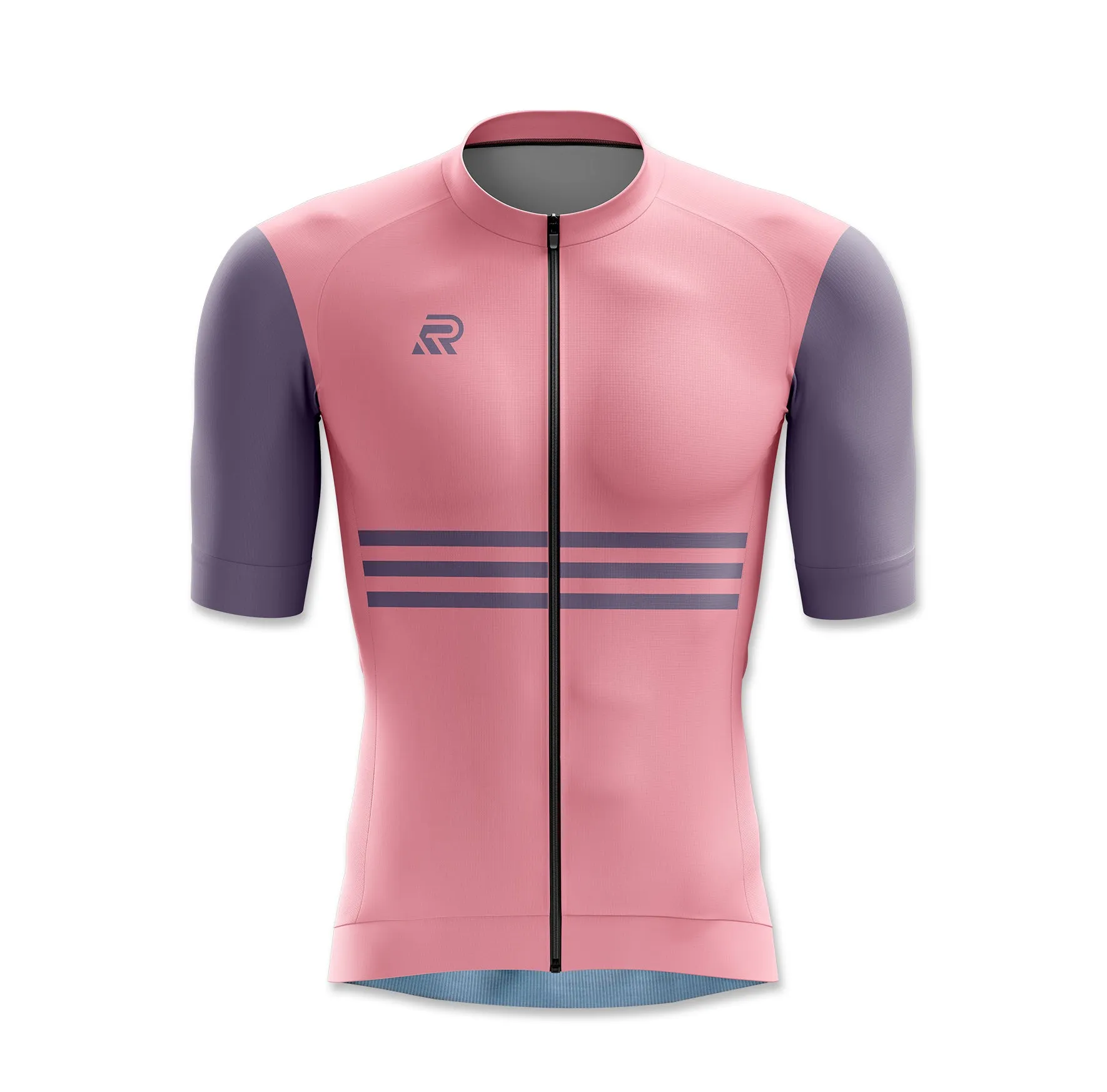 Flamingo Pink Seamless Cycling Jersey