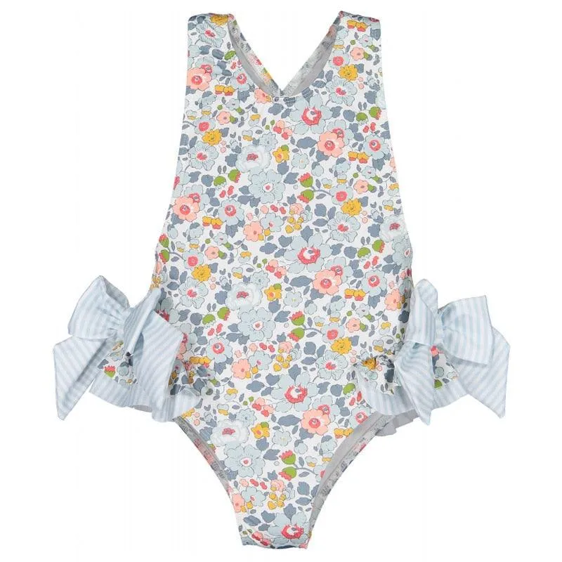 Floral Bow Swimsuit