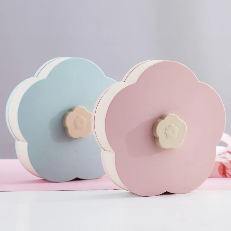 Flower-Shaped Expandable Snack Box