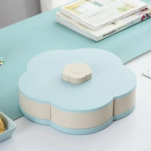 Flower-Shaped Expandable Snack Box