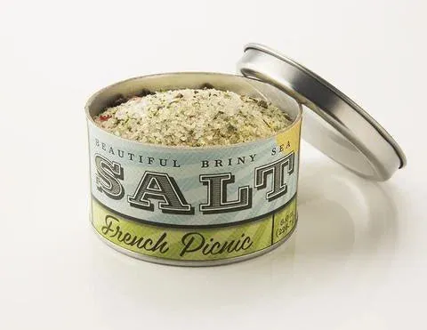 French Picnic Sea Salt | Beautiful Briny Sea