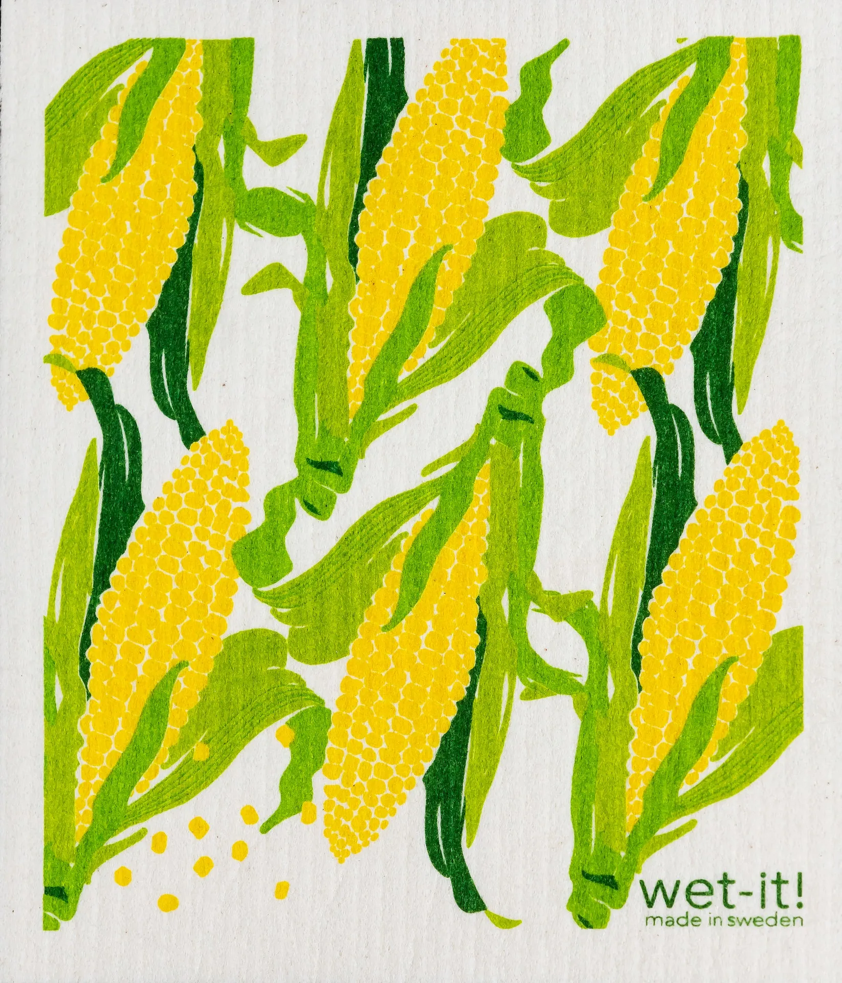 Fresh Corn - Swedish Dishcloth