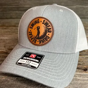 Funny Golf Hats - Click next pic for patches