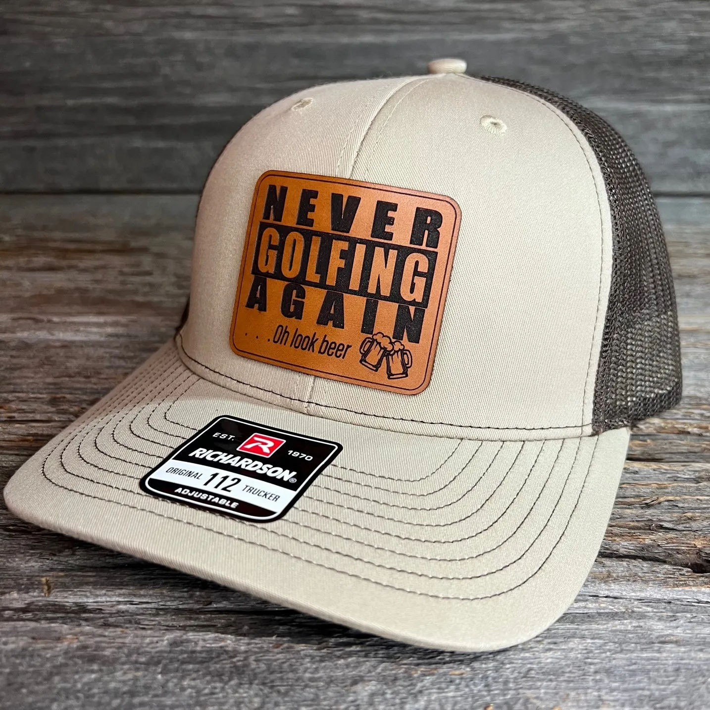 Funny Golf Hats - Click next pic for patches