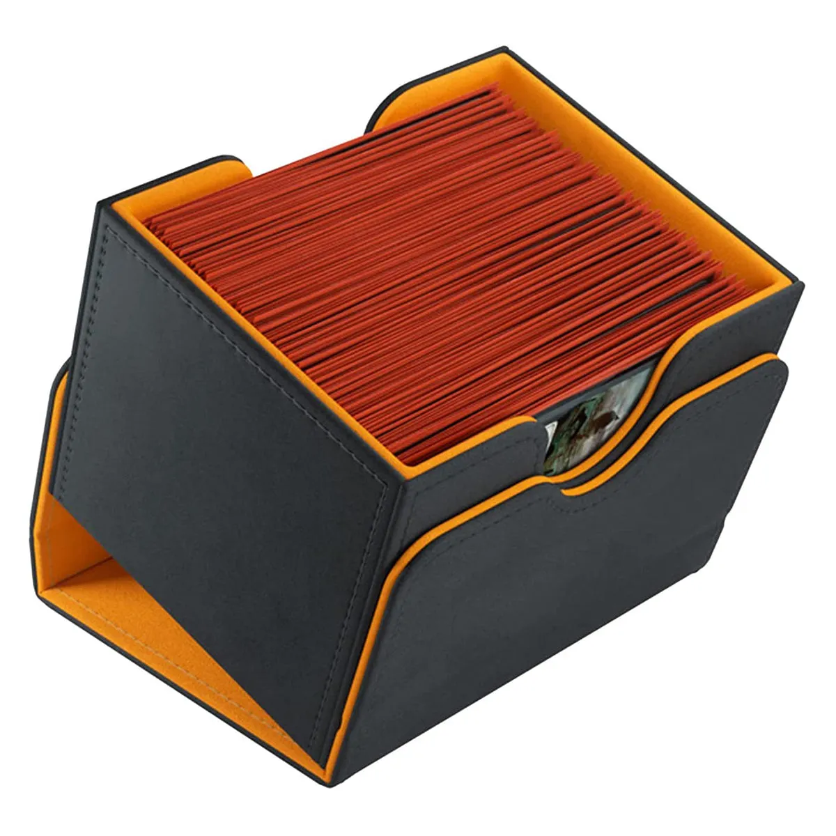 Gamegenic Sidekick 100  XL 2021 Edition Black/Orange Deck Box