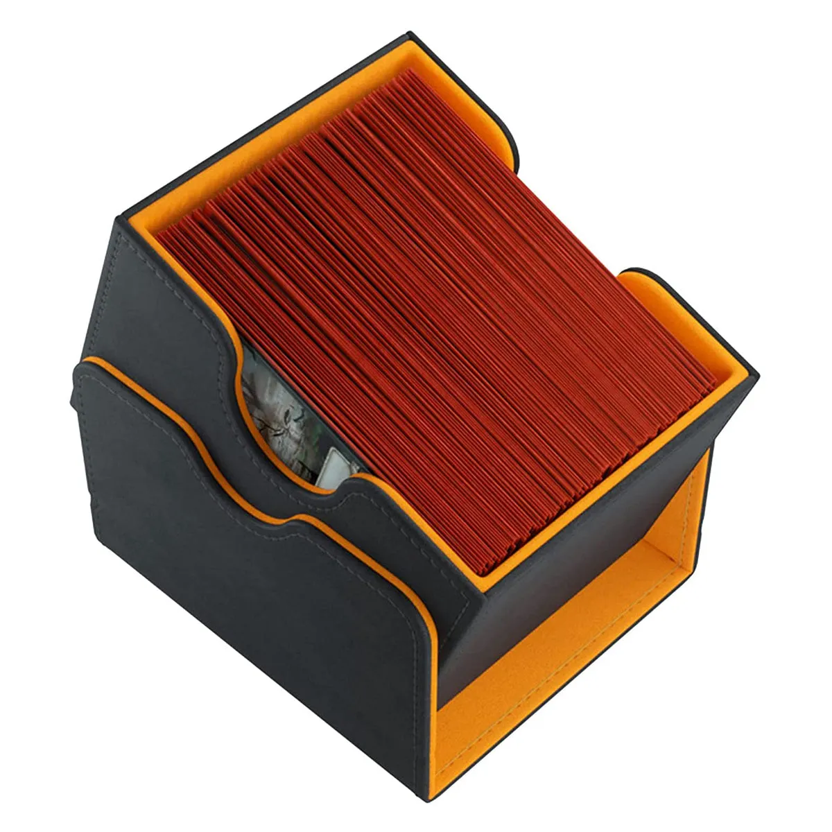 Gamegenic Sidekick 100  XL 2021 Edition Black/Orange Deck Box