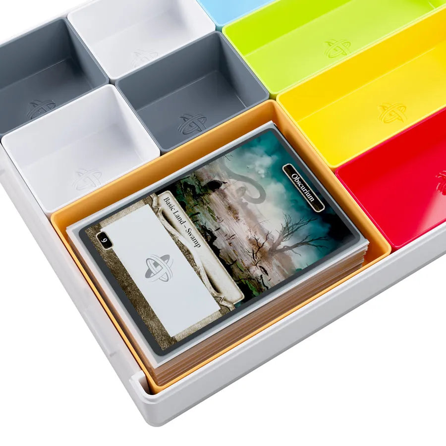 Gamegenic Token Silo - White / Multicolor