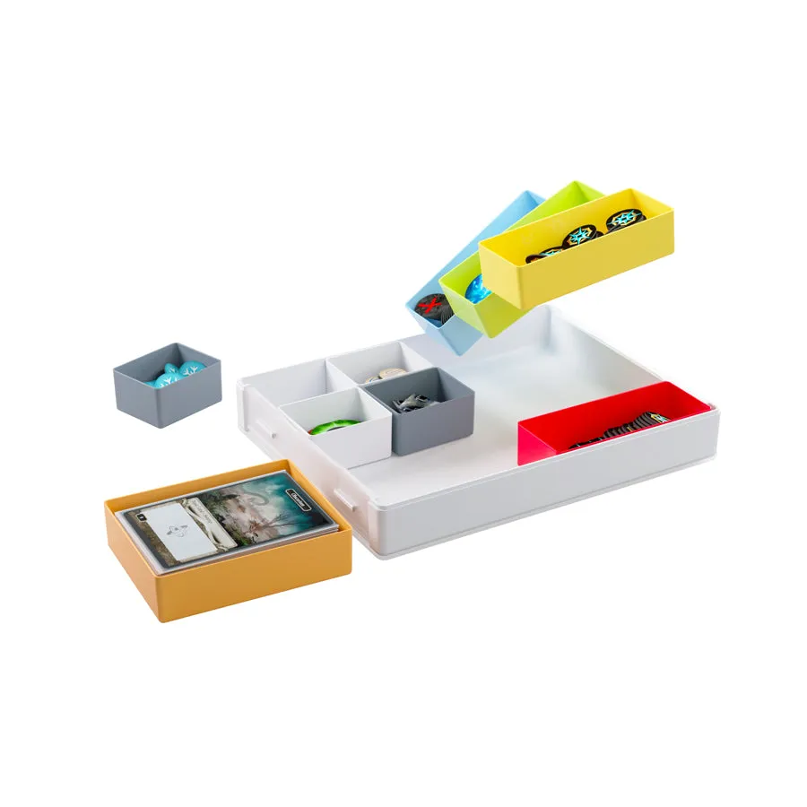 Gamegenic Token Silo - White / Multicolor