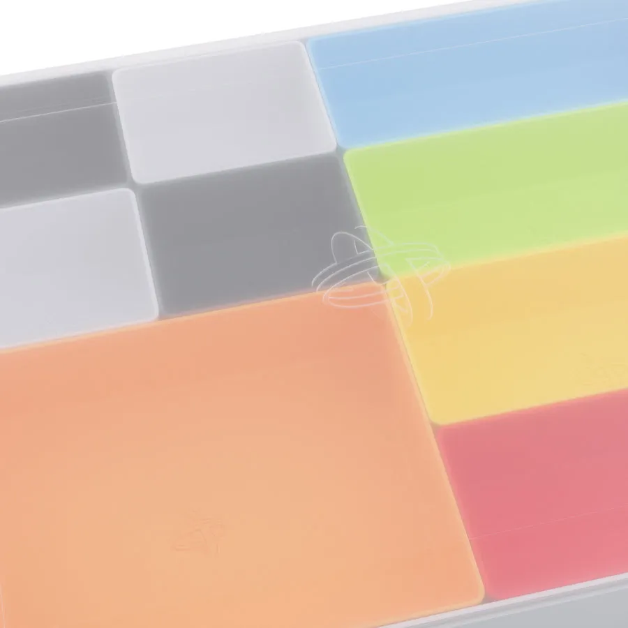 Gamegenic Token Silo - White / Multicolor