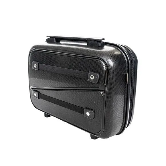 Gino De Vince Swirl 30cm Carry On Beauty Case Red