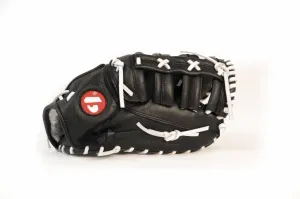 GL-301 Competition first base baseball glove, genuine leather, size 31, Black