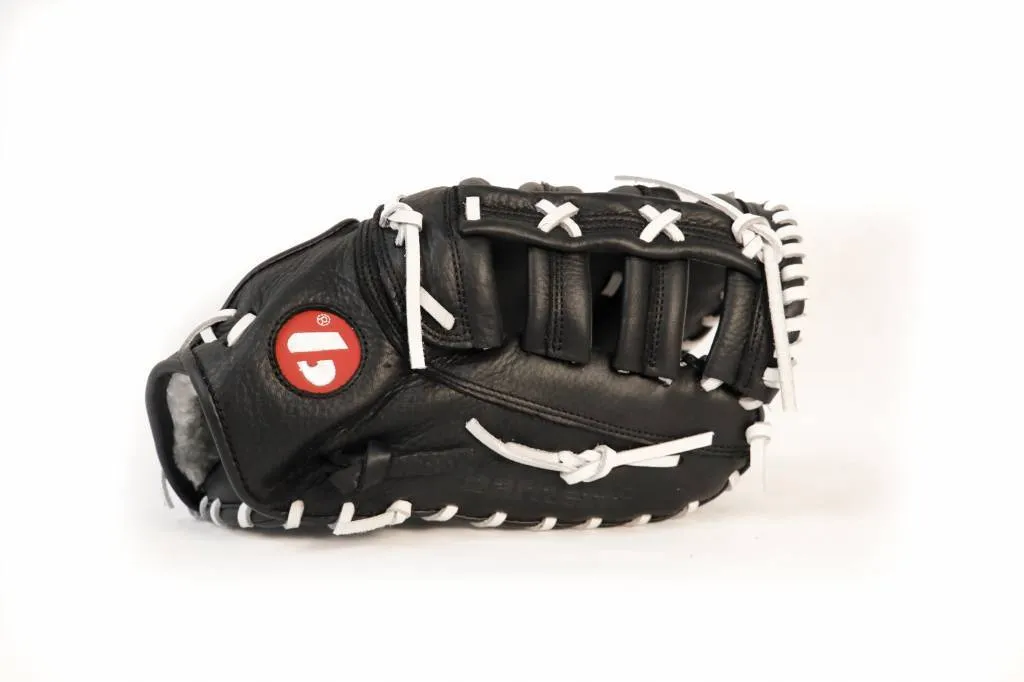 GL-301 Competition first base baseball glove, genuine leather, size 31, Black
