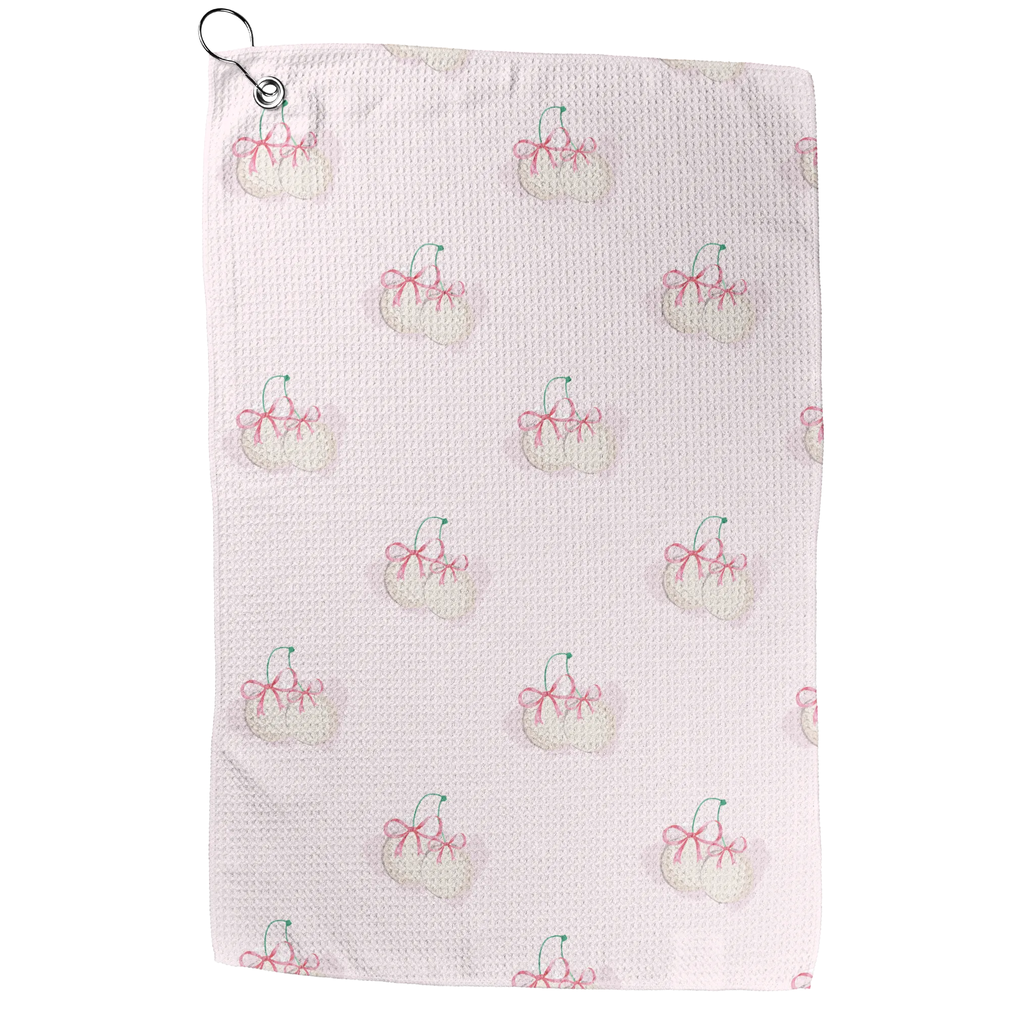 Golf Ball Cherries Golf Towel