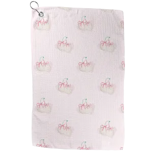 Golf Ball Cherries Golf Towel