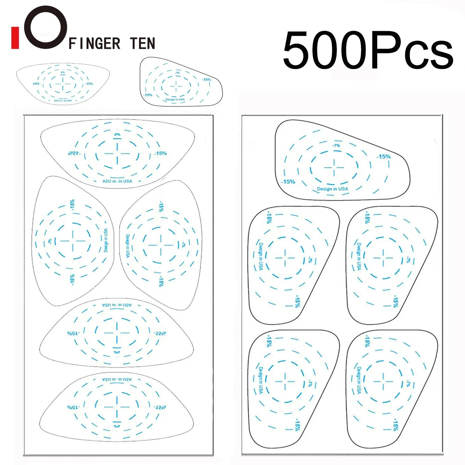 Golf Club Tape Lable Impact Target Sticker