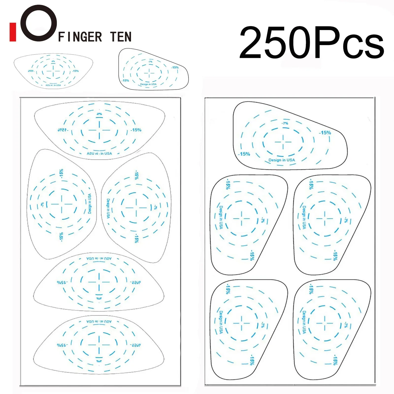 Golf Club Tape Lable Impact Target Sticker