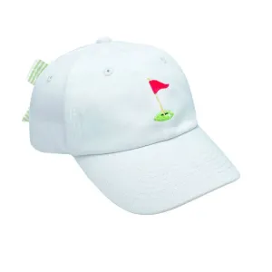 Golf Flag Bow Baseball Hat