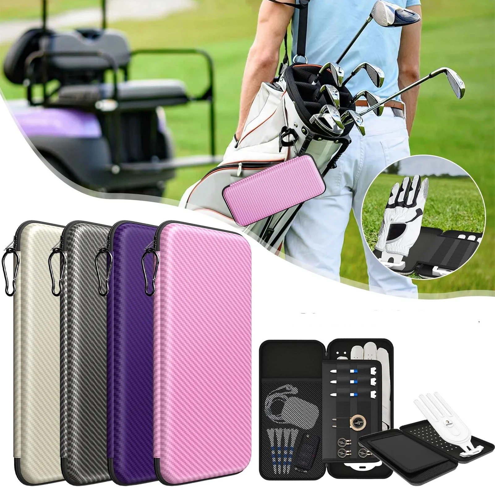 Golf Glove and Accessory Holder