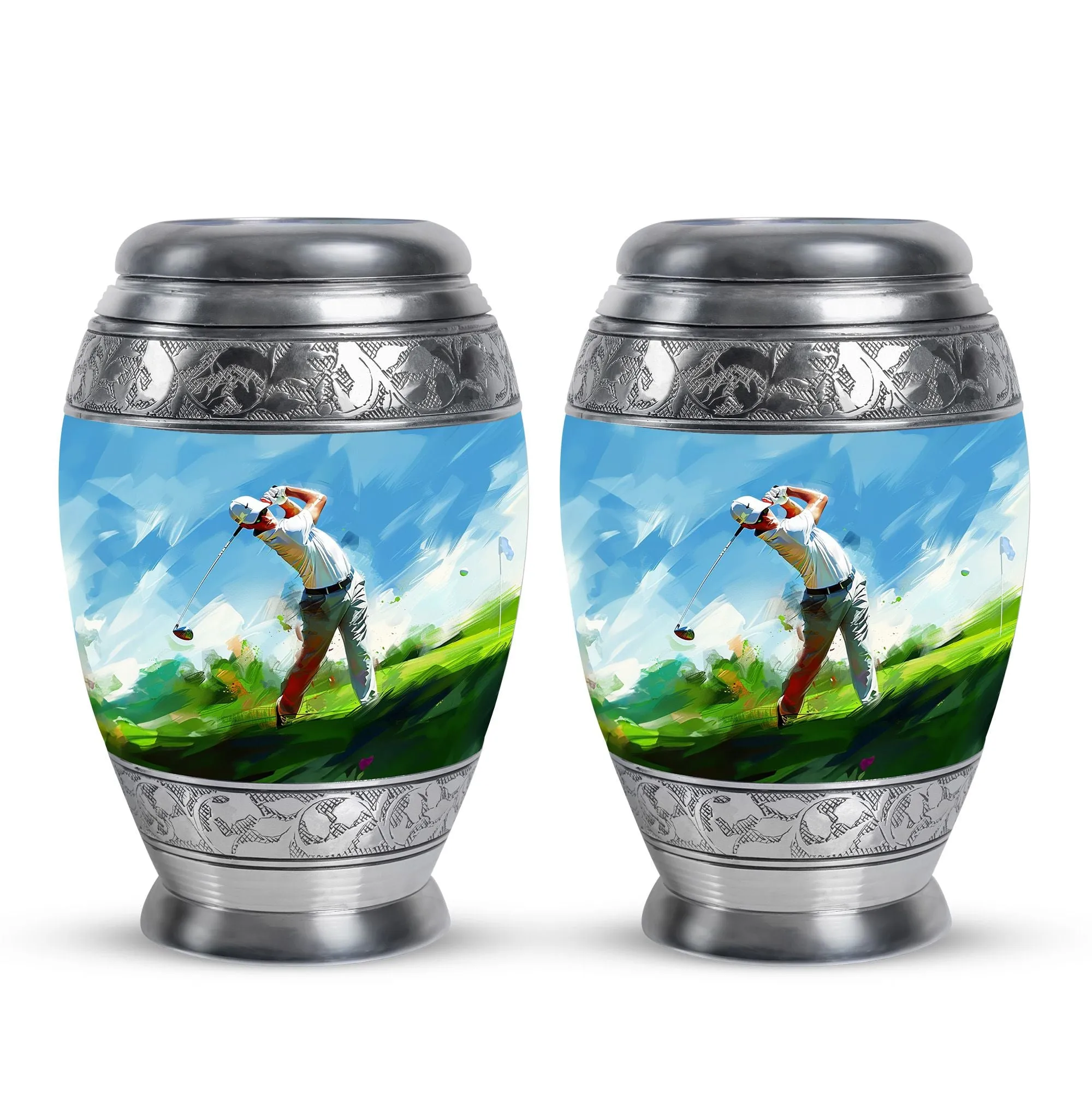 Golf Mini Urns For Human Ashes Funeral, Ashes Cremation Urn For Ashes