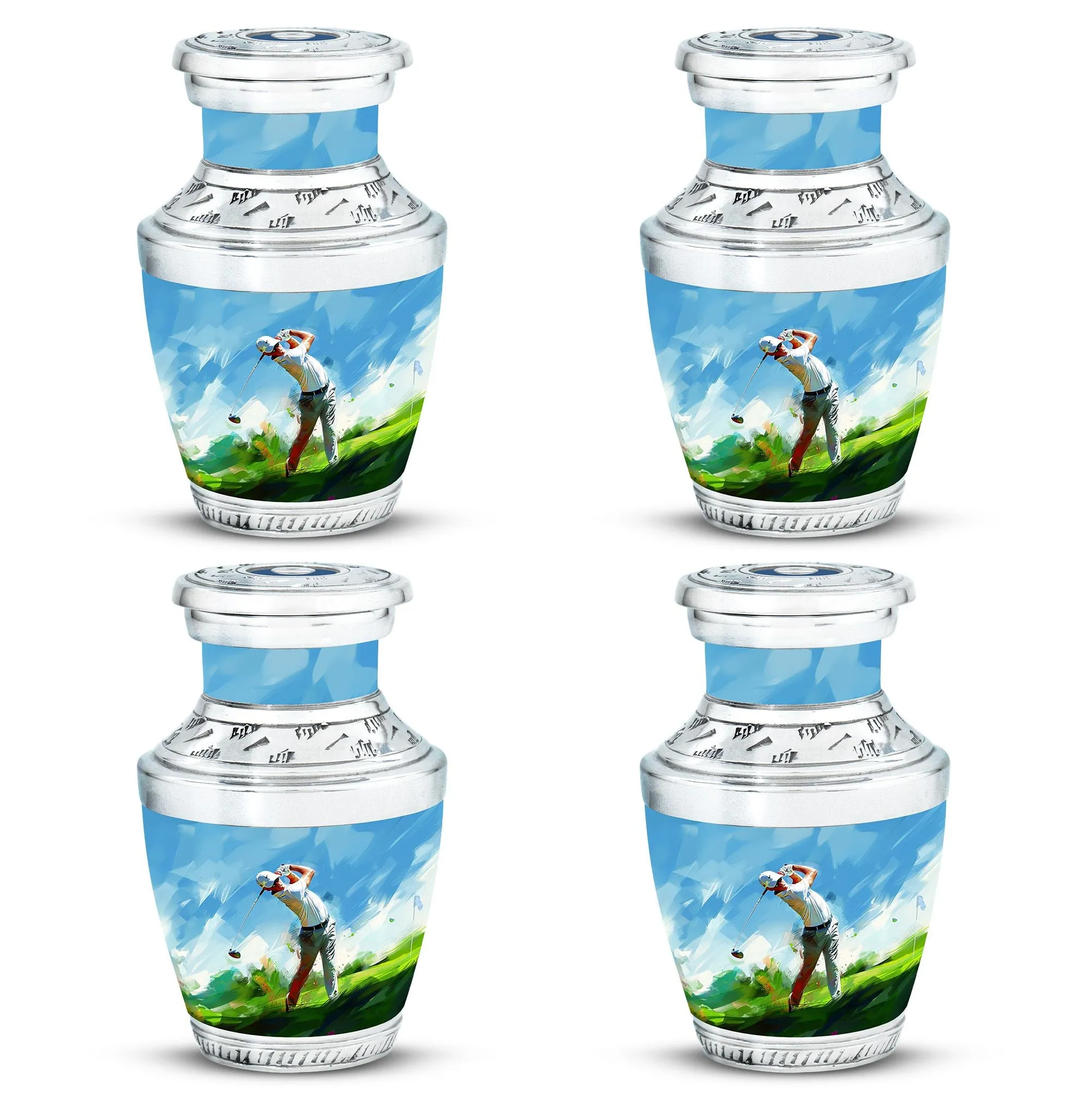 Golf Mini Urns For Human Ashes Funeral, Ashes Cremation Urn For Ashes