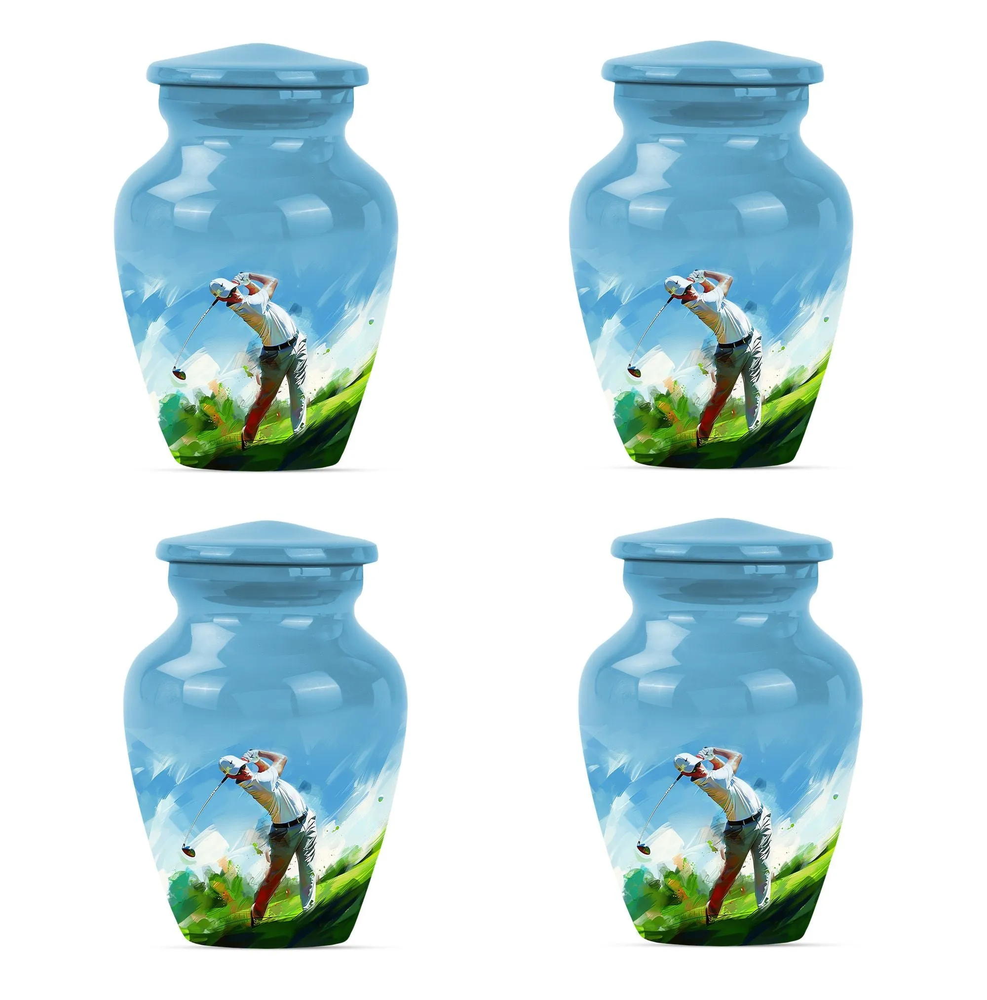 Golf Mini Urns For Human Ashes Funeral, Ashes Cremation Urn For Ashes