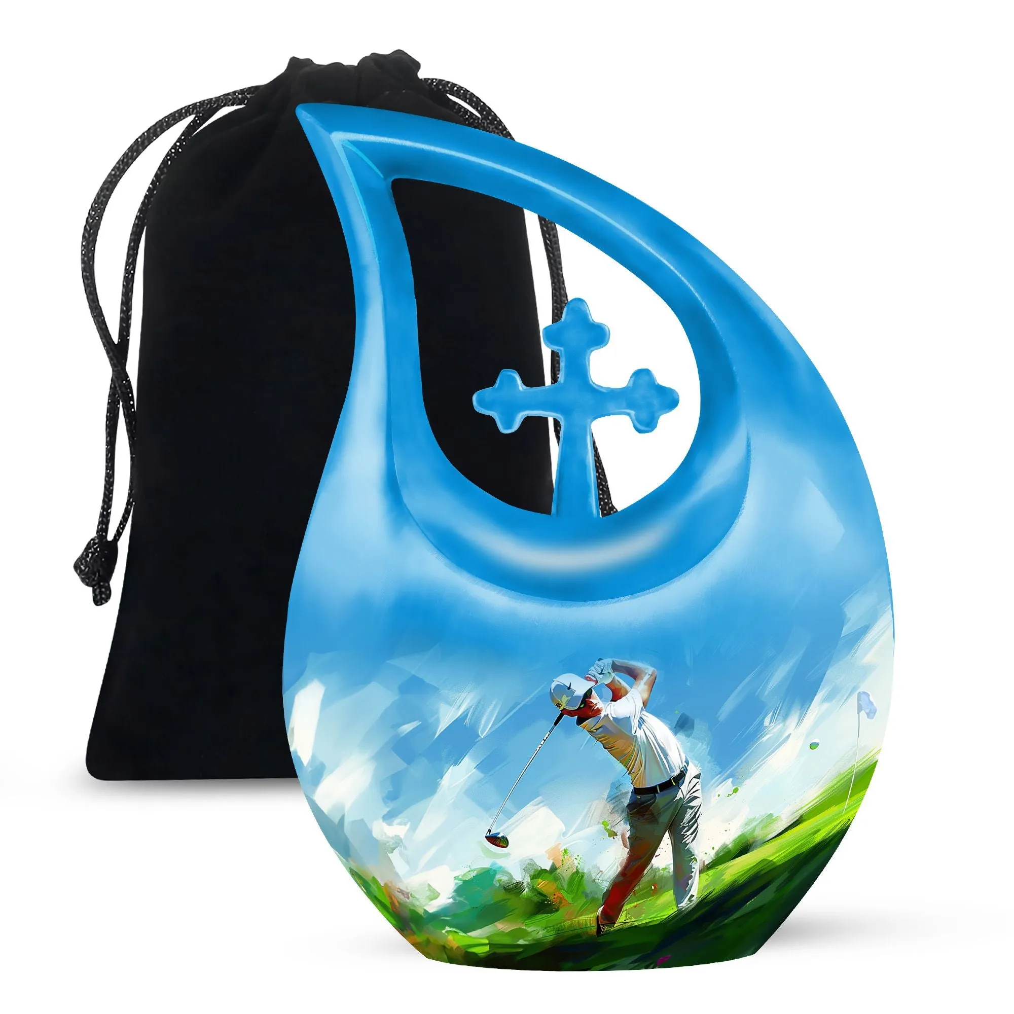 Golf Mini Urns For Human Ashes Funeral, Ashes Cremation Urn For Ashes