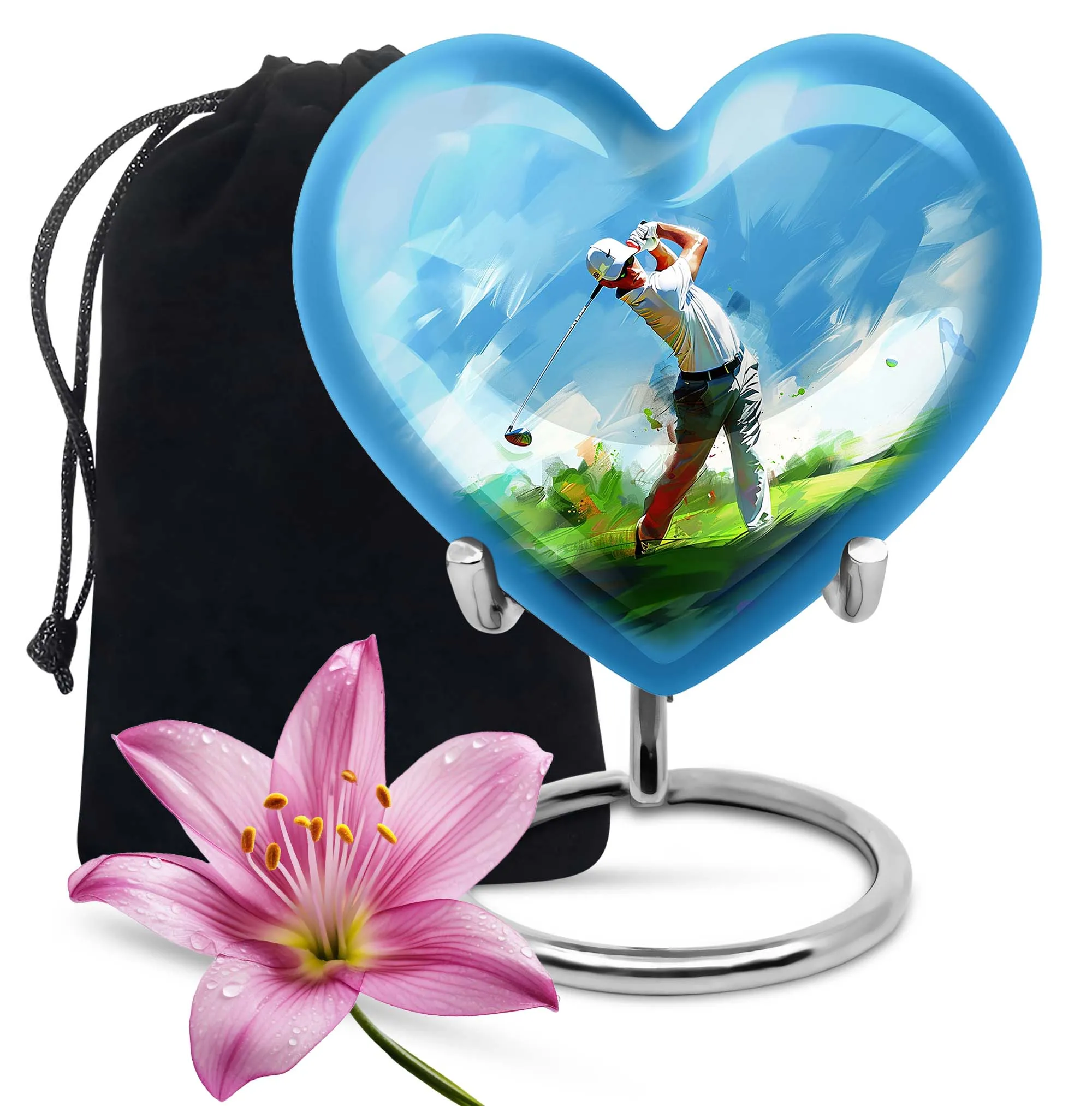 Golf Mini Urns For Human Ashes Funeral, Ashes Cremation Urn For Ashes