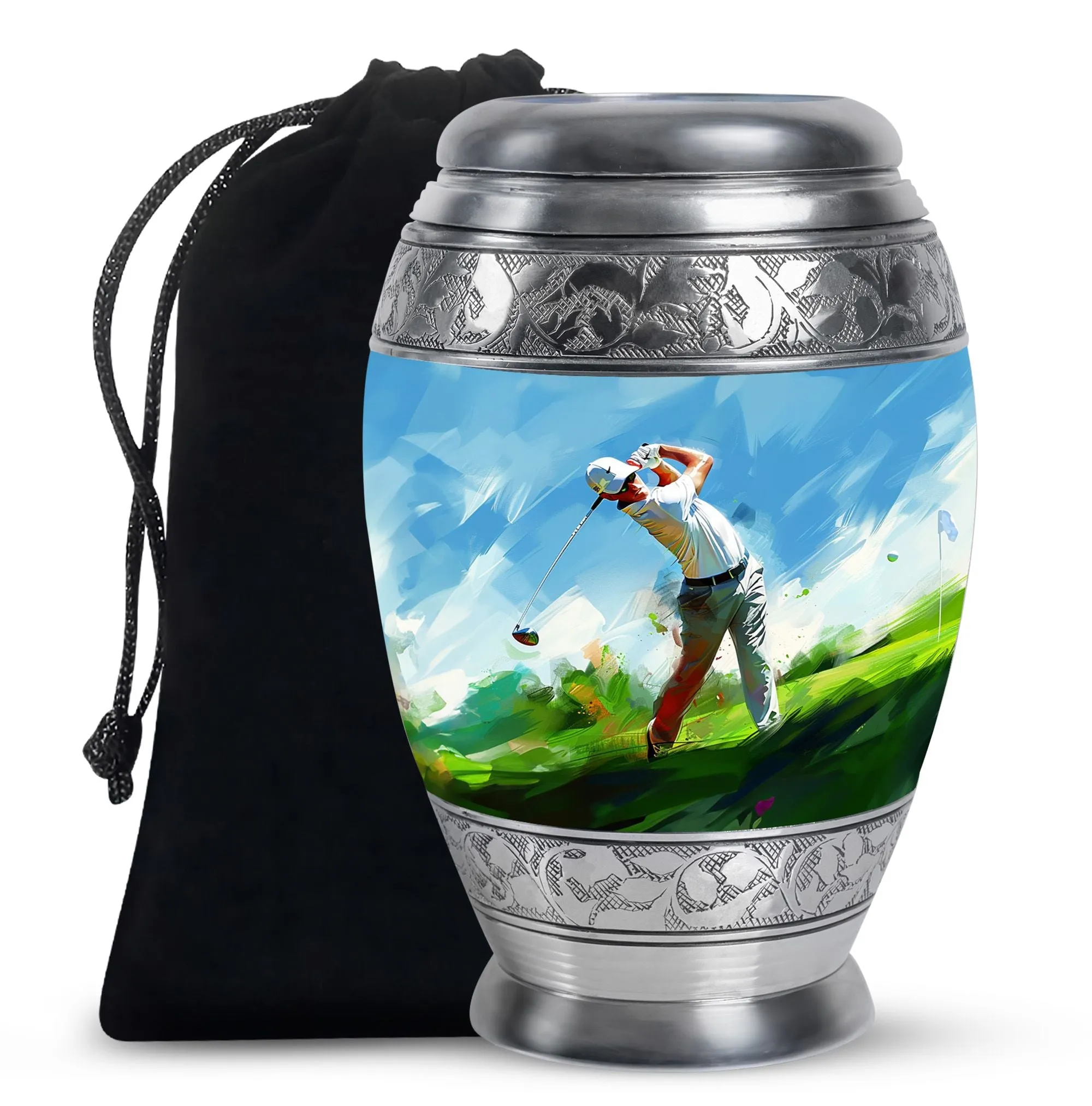 Golf Mini Urns For Human Ashes Funeral, Ashes Cremation Urn For Ashes