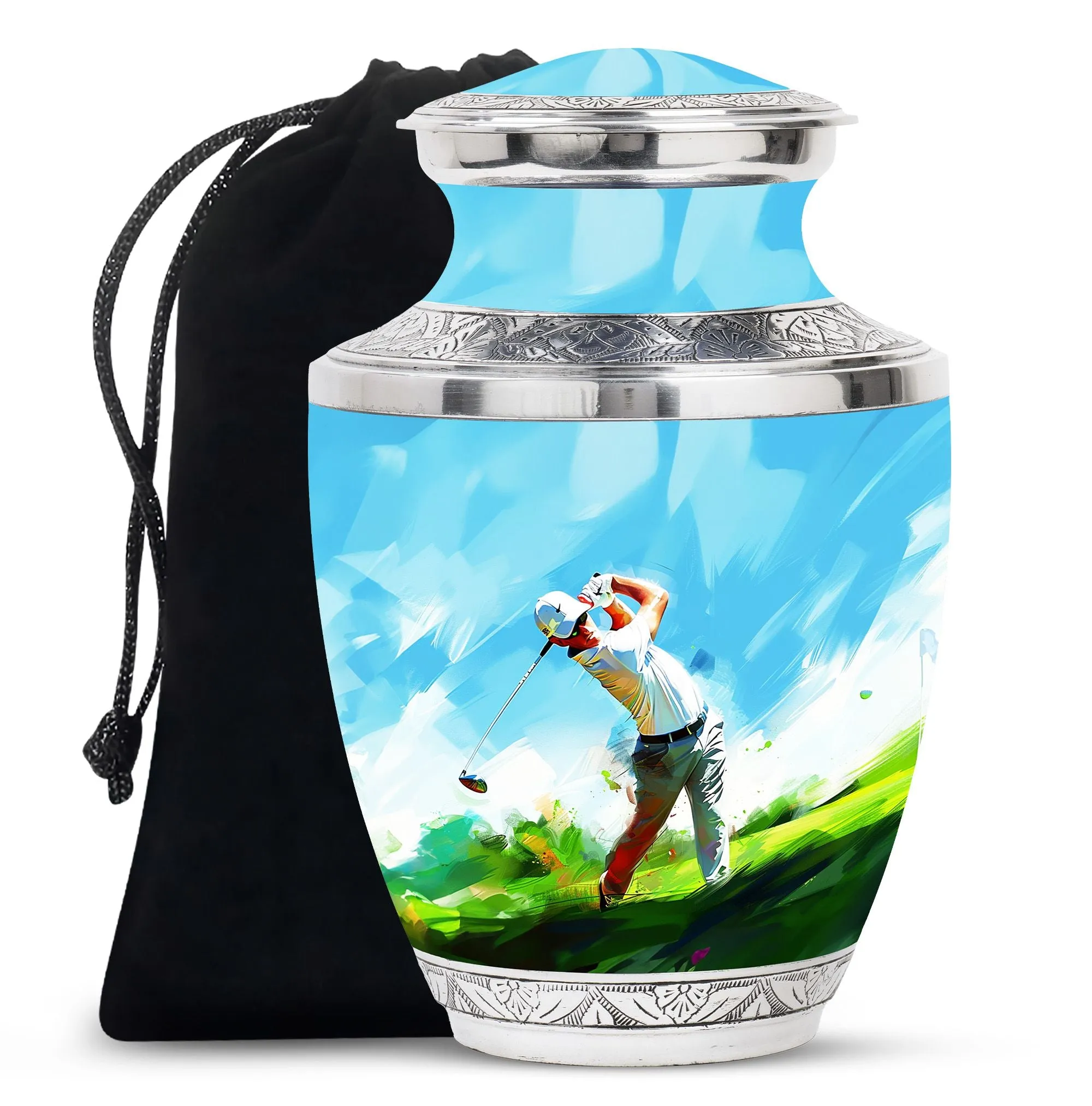 Golf Mini Urns For Human Ashes Funeral, Ashes Cremation Urn For Ashes