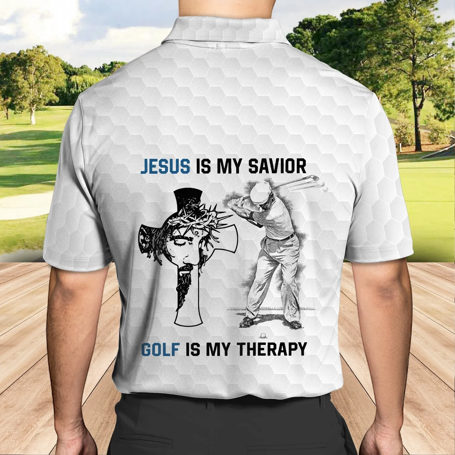 Golf - Personalized Name 3D Polo Shirt - TD96-127