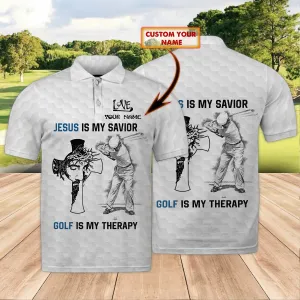 Golf - Personalized Name 3D Polo Shirt - TD96-127
