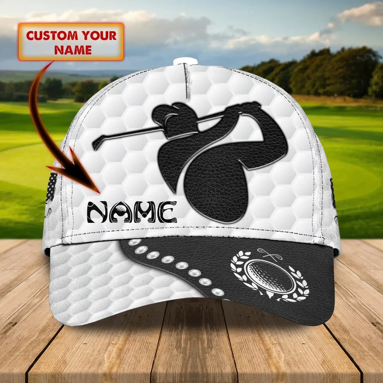 Golf- Personalized Name Cap - Nsd99